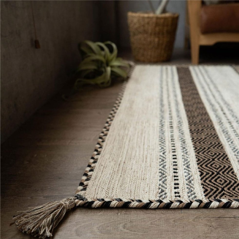 Acento moderno Alfombra kilim india
