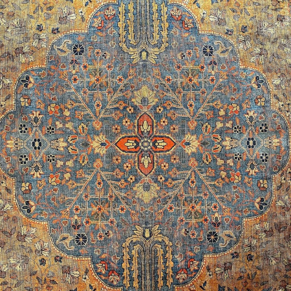 Alfombra Lavable Estilo Kilim Oriental