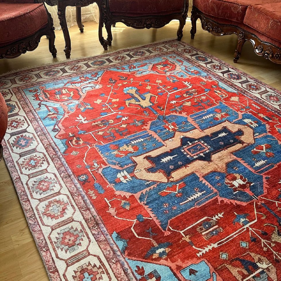 Alfombra kilim turca