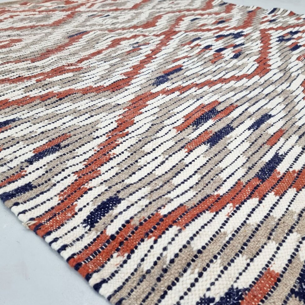 Tapiz kilim marroquí de estilo vintage