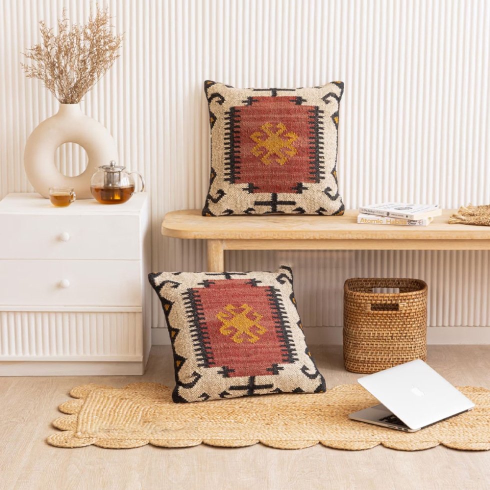 almohadas kilim 24x24