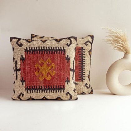 almohadas kilim 24x24