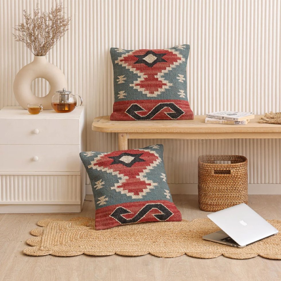 Cojines kilim pottery barn