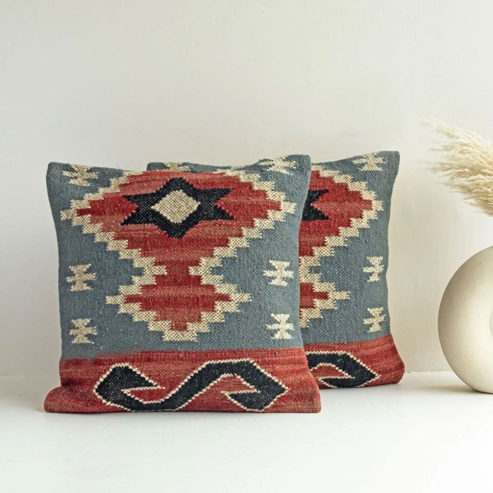 Cojines kilim pottery barn