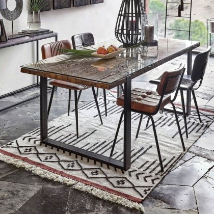Alfombras kilim blancas
