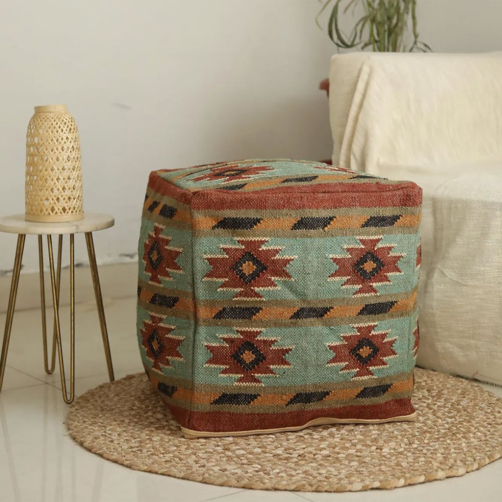 Puf Kilim Casa Rust