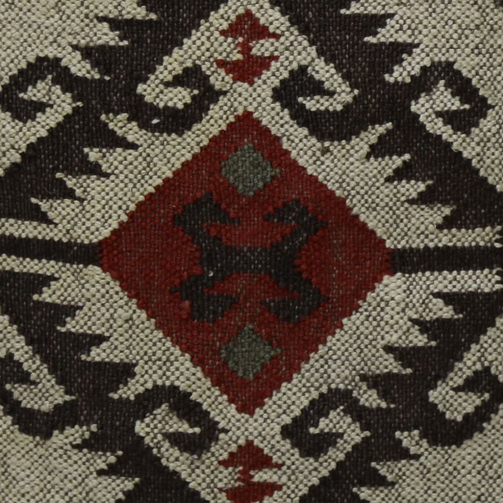 Puf otomano kilim hecho a mano